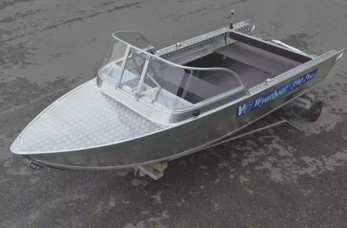 Алюминиевая лодка Wyatboat-390 Pro в Ухте