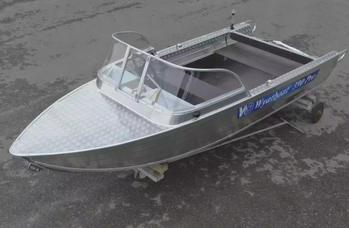 Алюминиевый катер Wyatboat-390 Pro в Ухте