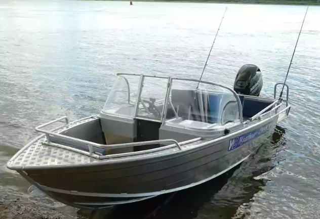 Алюминиевый катер Wyatboat-430T DCM Трансформер в Ухте
