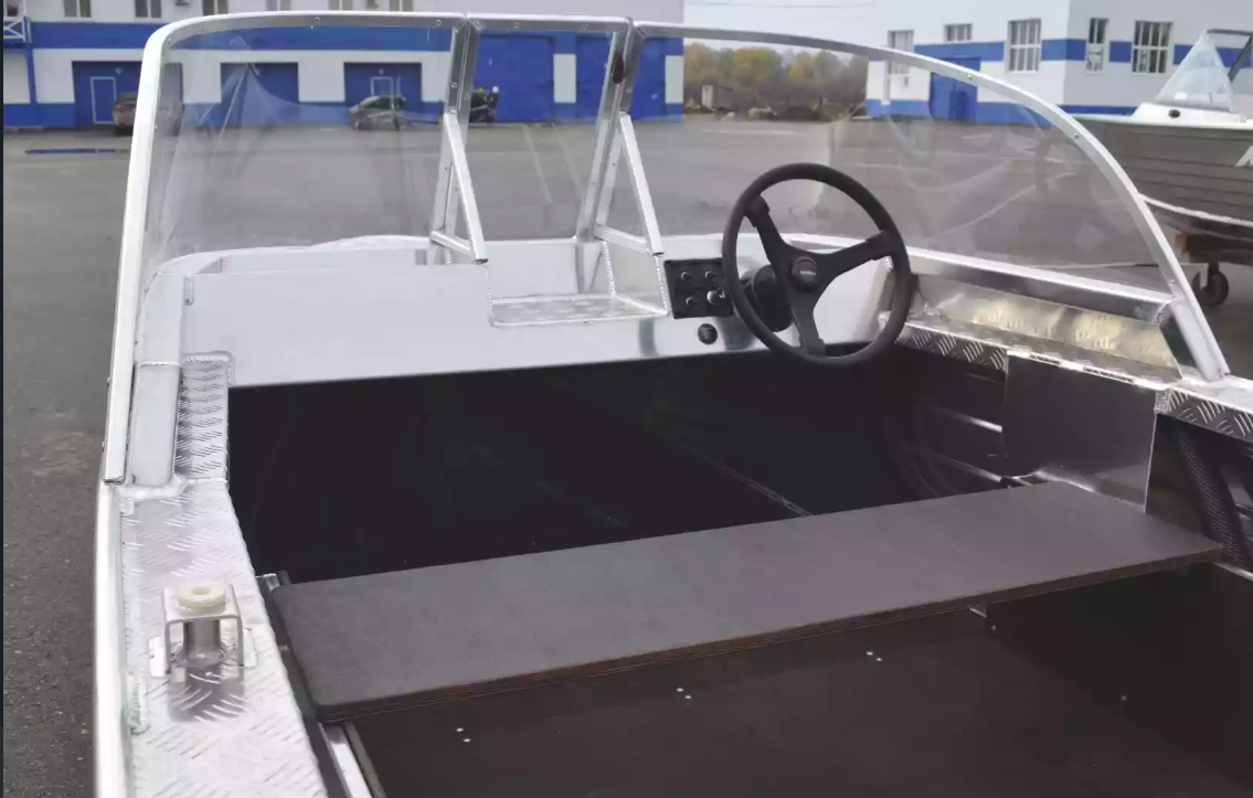 Алюминиевая лодка Wyatboat-390 Pro в Ухте