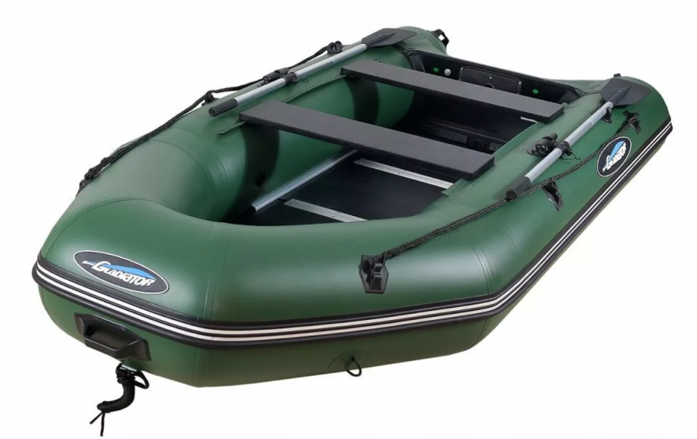 МОТОРНО-ГРЕБНАЯ ЛОДКА ПВХ GLADIATOR A 320 ТК С ФАНЕРНЫМ ПОЛОМ в Ухте