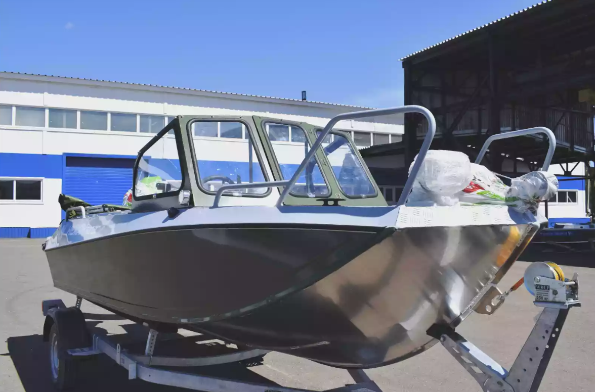 Алюминиевый катер Неман-500 DC Pro в Ухте