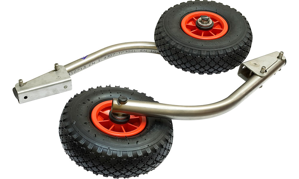 Транцевые колеса модульные для нднд из нержавеющей стали в Ухте