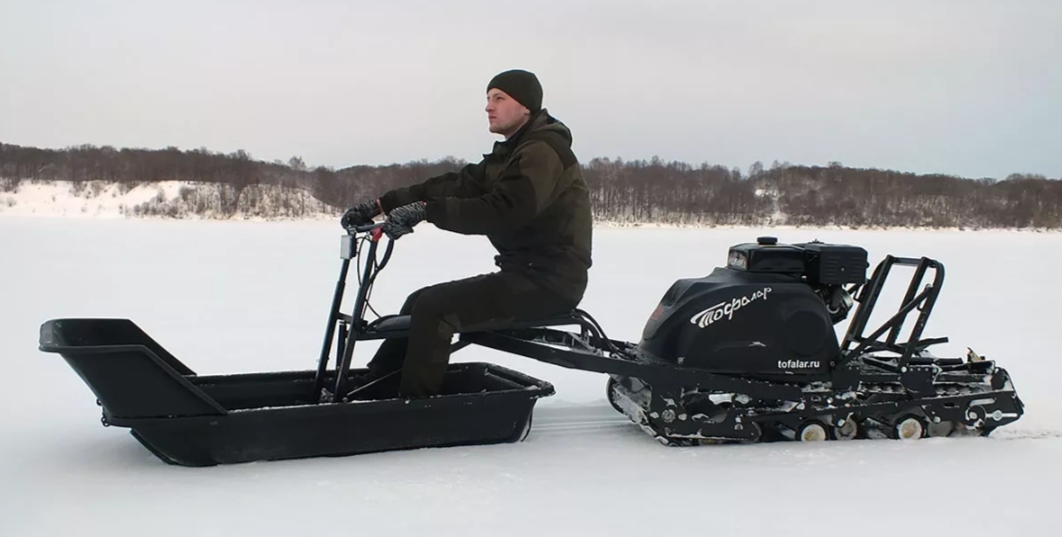 Мотобуксировщик Тофалар 500 с модулем Толкач в Ухте
