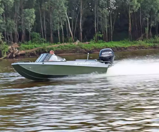 Алюминиевый катер Неман 500 DC водомёт в Ухте