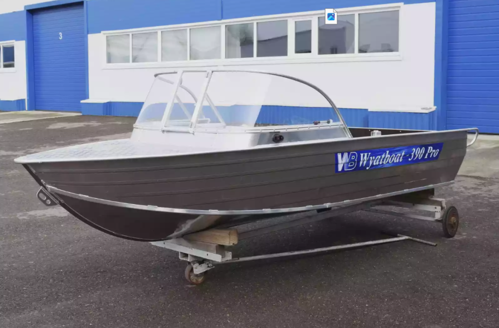Алюминиевый катер Wyatboat-390 Pro в Ухте
