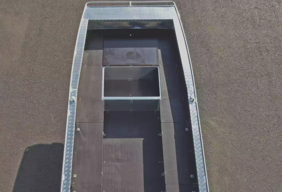 Алюминиевая лодка Wyatboat-490 Jonboat в Ухте