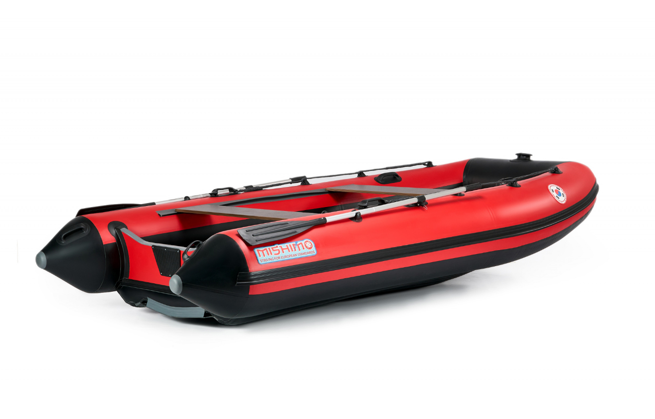 КОМПЛЕКТ ЛОДКА MISHIMO RAPID 380 + ЛОДОЧНЫЙ МОТОР MARLIN MP 9.9 (20) AMHS PROLINE FORCE в Ухте