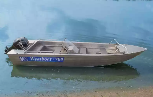 Алюминиевый катер Wyatboat-700 в Ухте