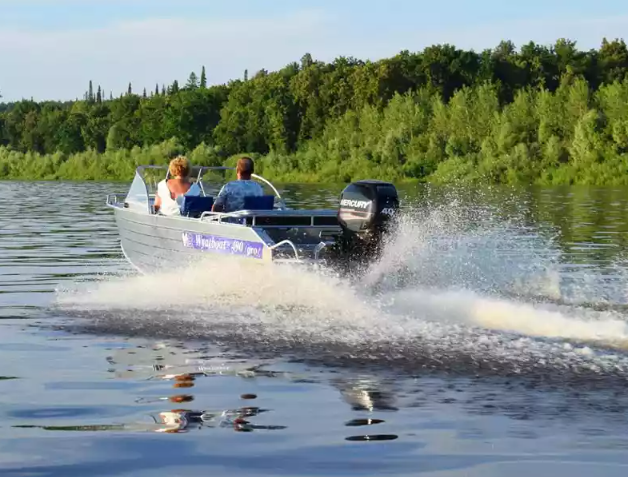 Алюминиевый катер Wyatboat-490 Pro водомет в Ухте