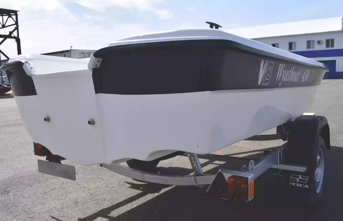 Стеклопластиковая лодка Wyatboat 430 тримаран в Ухте