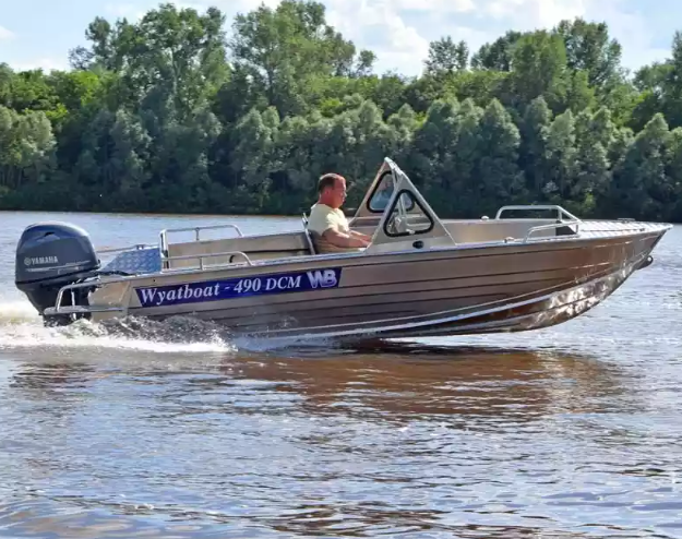 Алюминиевый катер Wyatboat-490 DCM Pro в Ухте