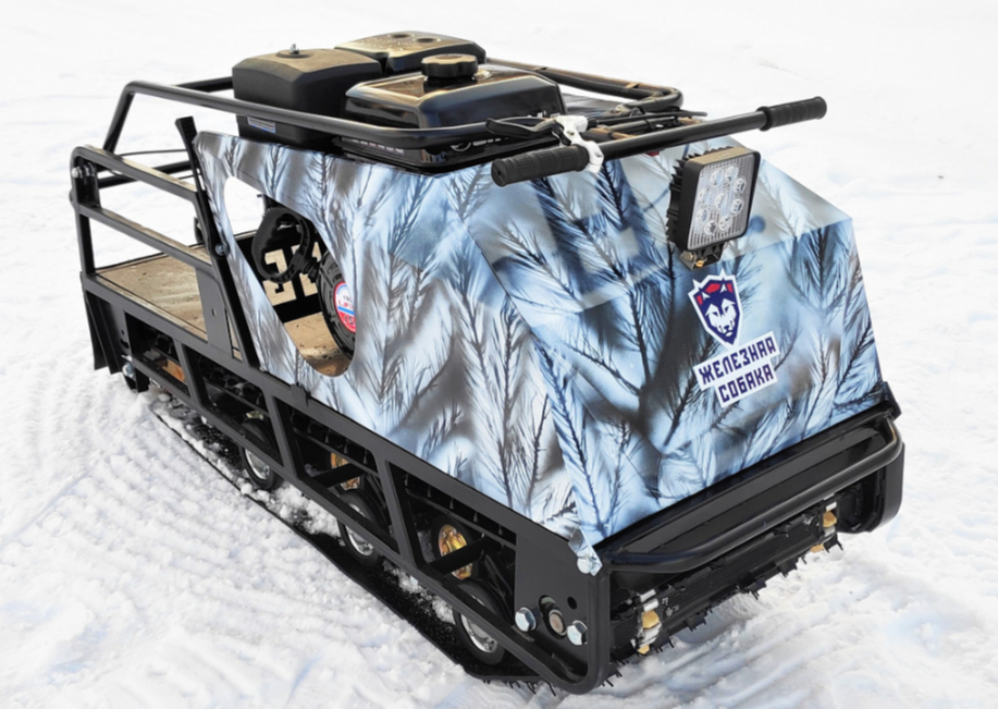 Мотобуксировщик Irondog (Железная собака) M600 15 Камуфляж Охотник в Ухте