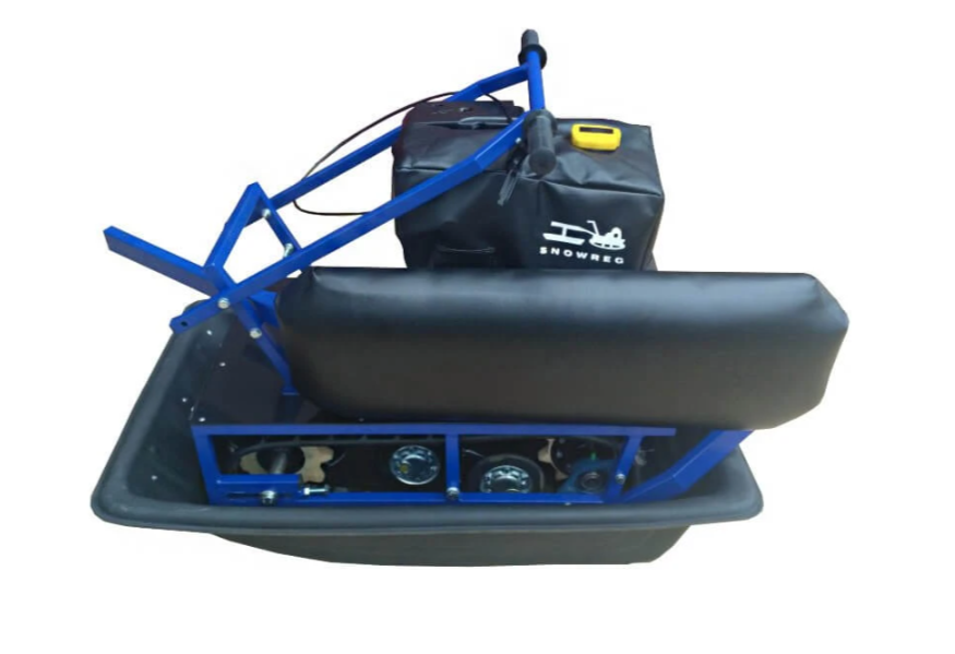 Мини-мотобуксировщик Альбатрос-М с фарой в Ухте