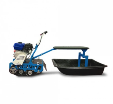 Мотобуксировщик НЕВА МС-1-YA (MX200) с санями и сиденьем в Ухте