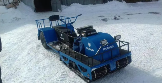 Мотобуксировщик POMOR X-2 K18 в Ухте