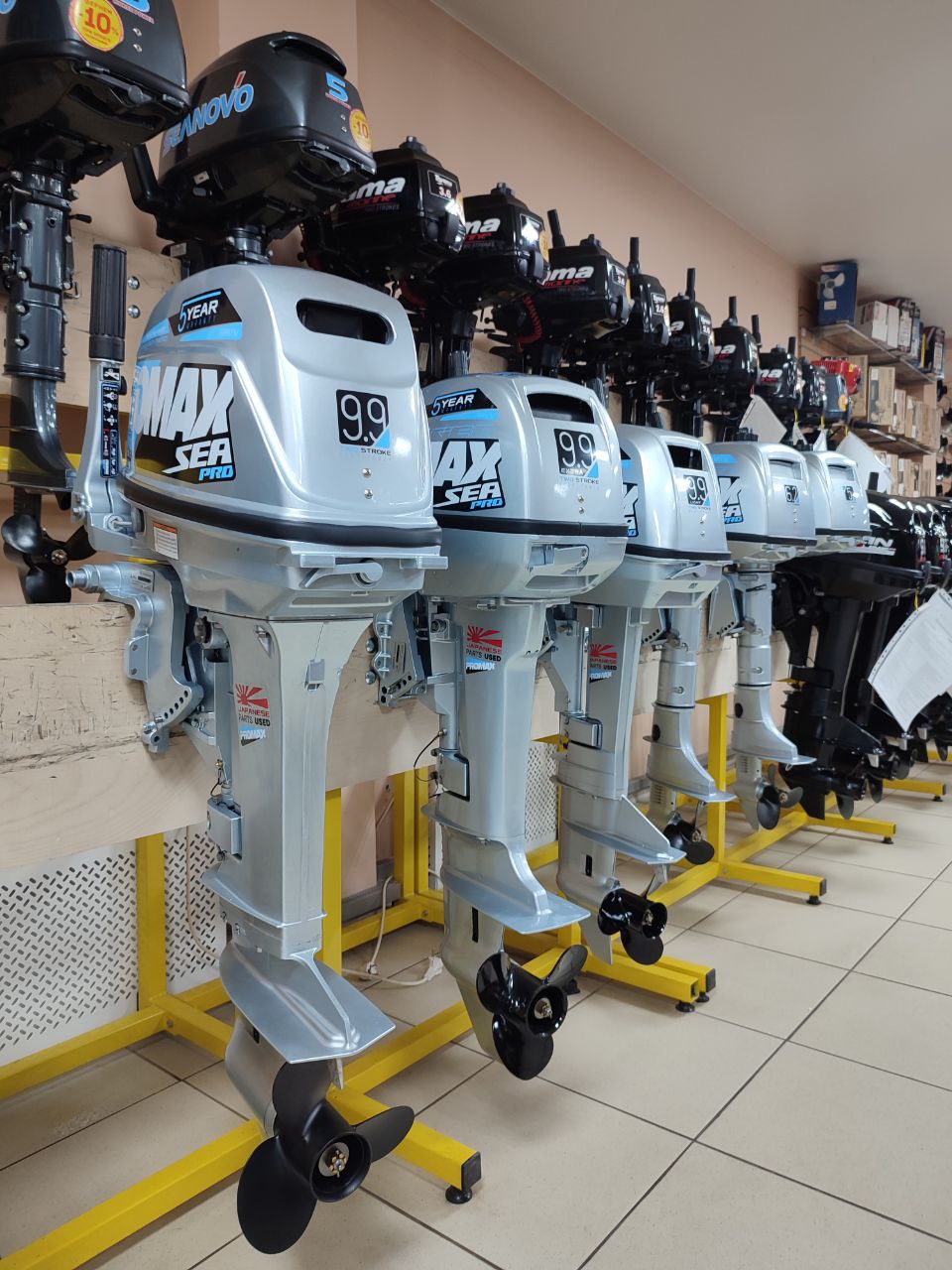 Лодочный мотор PROMAX SP5FHS (внешний бак 12 л) в Ухте