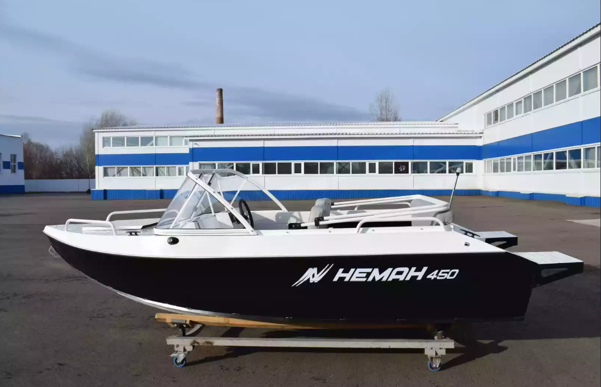 Алюминиевый катер Неман-450 в Ухте
