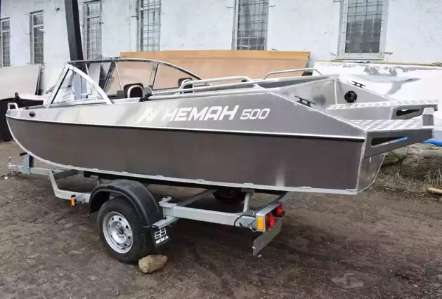 Алюминиевый катер Неман-500 DC (без покраски) в Ухте