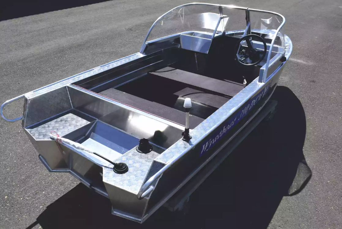 Алюминиевая лодка Wyatboat-390 DCM в Ухте