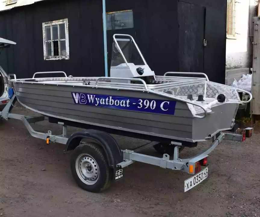 Алюминиевая лодка Wyatboat-390 C в Ухте