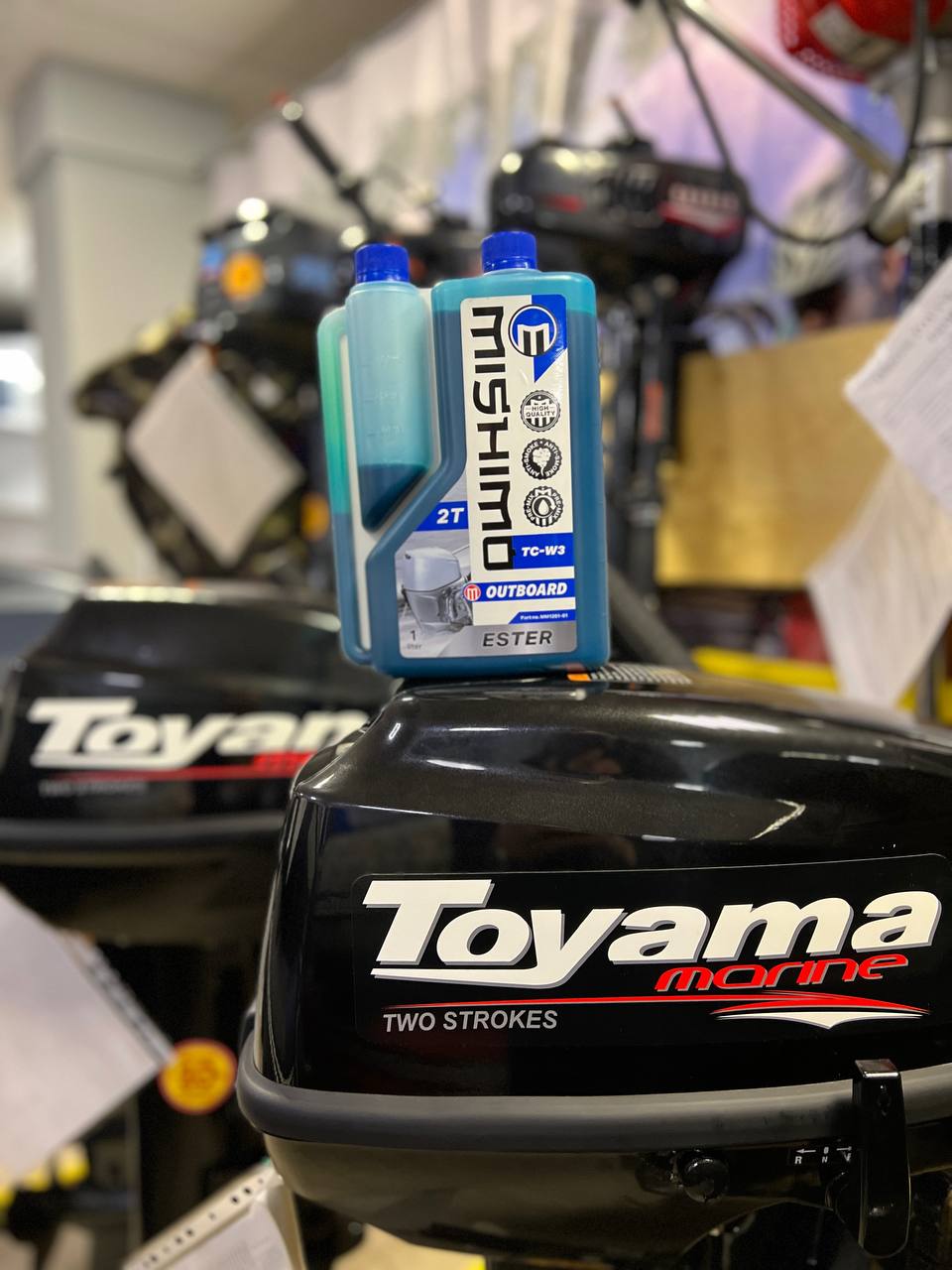 Масло MISHIMO 2T OUTBOARD (ESTER) полусинтетика 1 л в Ухте