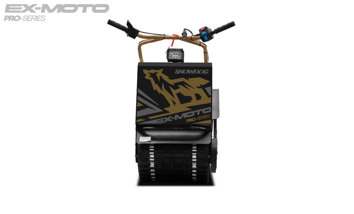 Мотобуксировщик EX-MOTO SNOWDOG S380 8л.с. в Ухте