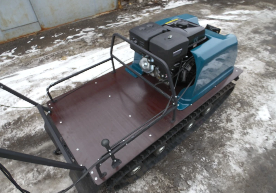 Мотобуксировщик AhtaR LR13 с реверс-вариатором Буран (задний ход) в Ухте