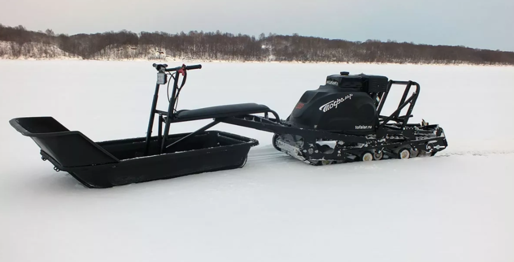 Мотобуксировщик Тофалар 500 с модулем Толкач в Ухте