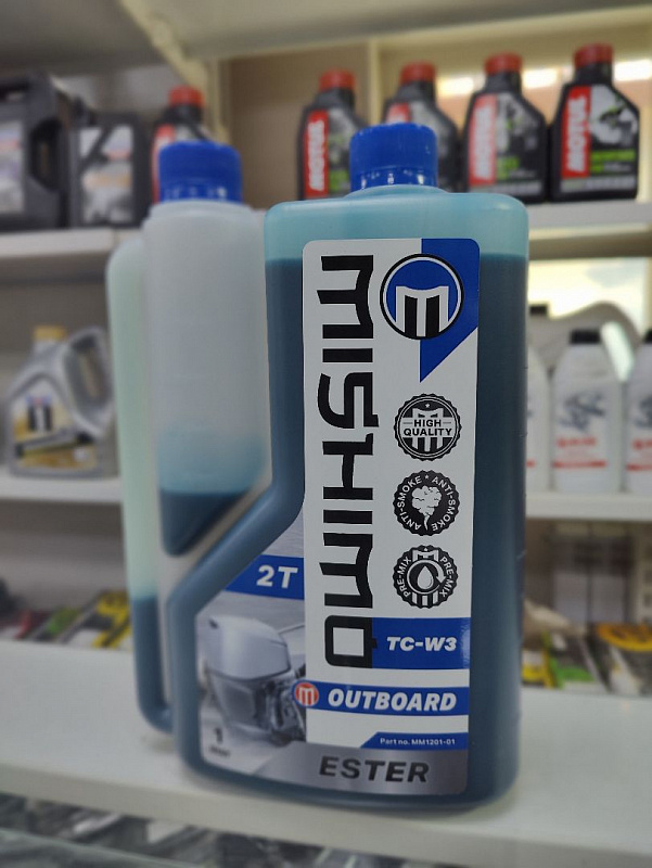 Масло MISHIMO 2T OUTBOARD (ESTER) полусинтетика 1 л в Ухте