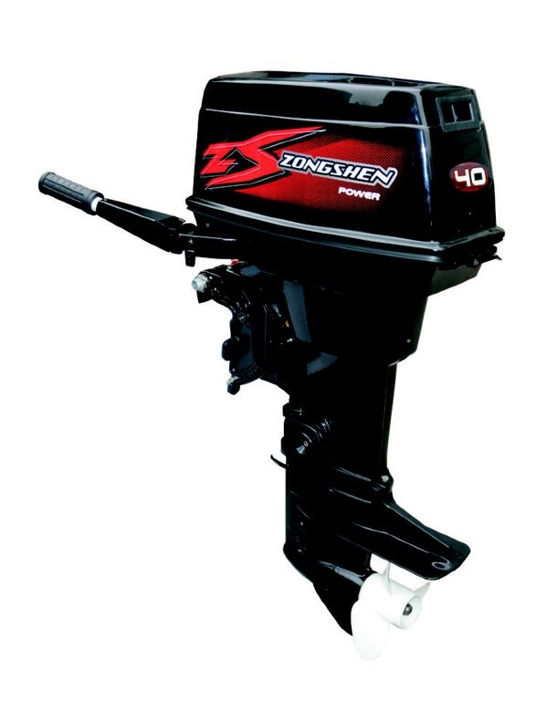 Лодочный мотор Zongshen T40 (+руль+пульт) в Ухте