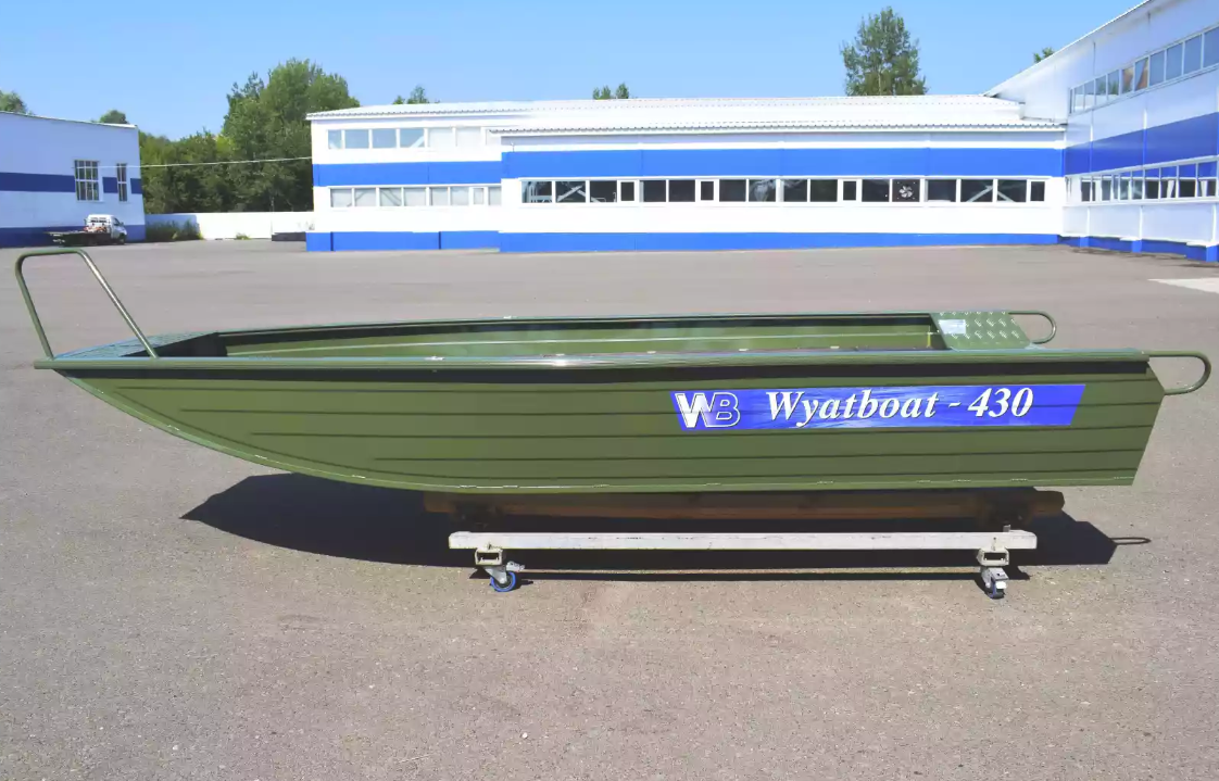 Алюминиевая лодка  Wyatboat-430 Master Fish в Ухте
