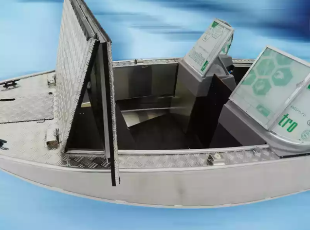 Алюминиевый катер Wyatboat-430T DCM Трансформер в Ухте