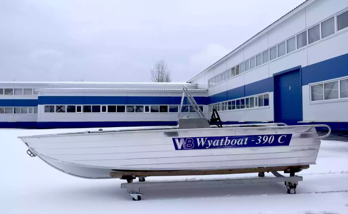 Алюминиевая лодка Wyatboat-390 C в Ухте