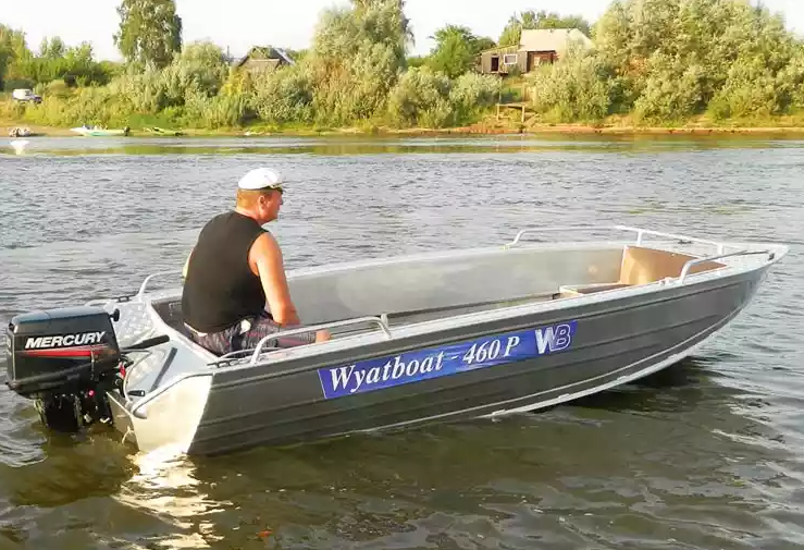 Алюминиевая лодка Wyatboat-460 P в Ухте