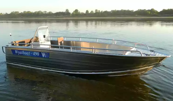 Алюминиевый катер Wyatboat-490 C в Ухте