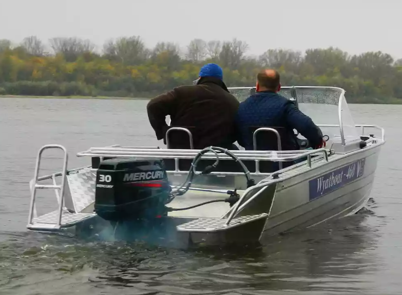 Алюминиевый катер Wyatboat-460 DCM в Ухте