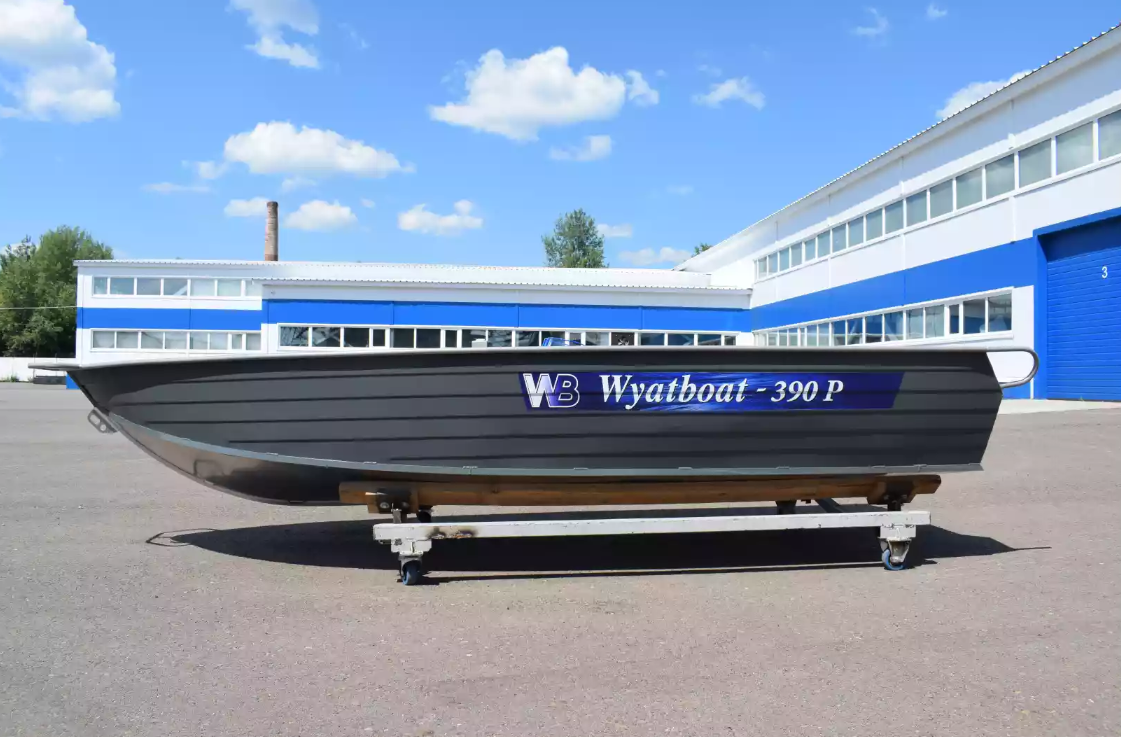 Алюминиевая лодка Wyatboat-390Р Fish в Ухте