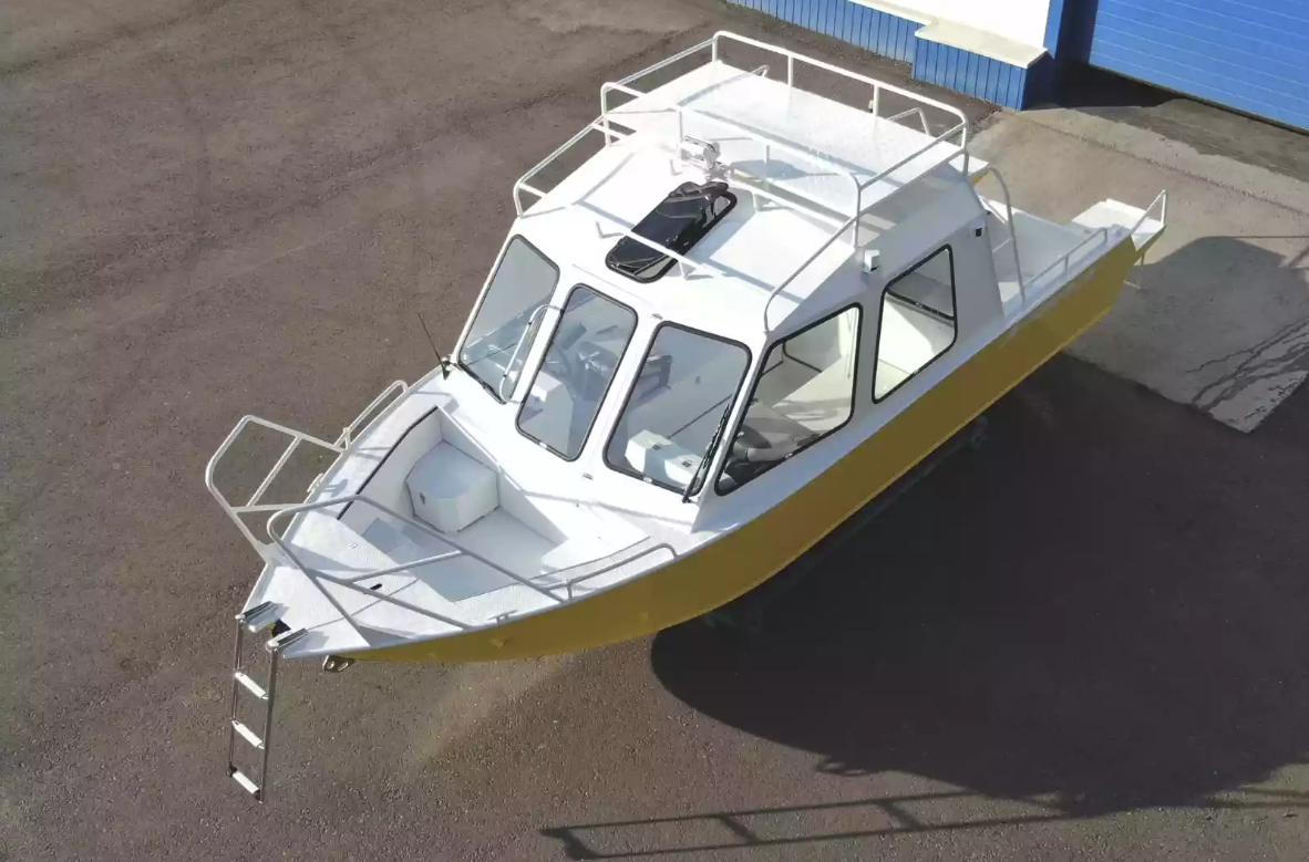 Алюминиевый катер Wyatboat-660 Cabin в Ухте