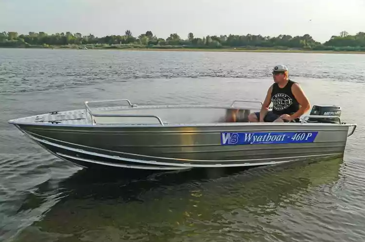 Алюминиевая лодка Wyatboat-460 P в Ухте