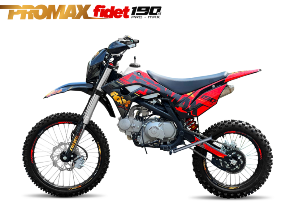 Мотоцикл (питбайк) PROMAX FIDET (ФАЙДЕТ) 190E MAX PRO LUX 19/16 в Ухте