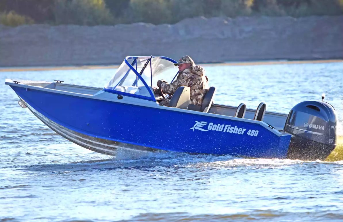 Алюминиевый катер Gold Fisher 480 DCM FISH в Ухте