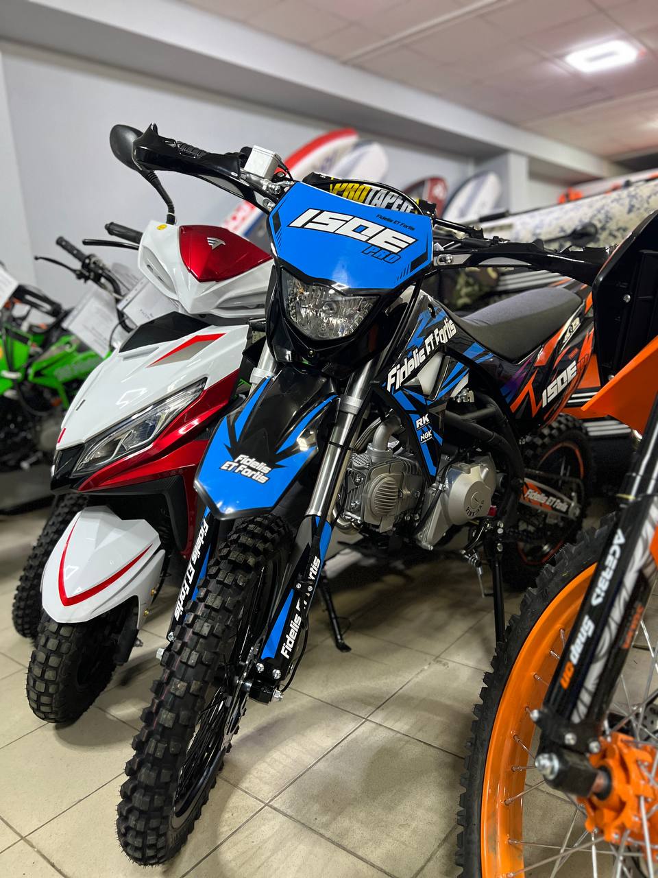 Мотоцикл (питбайк) PROMAX FIDET (ФАЙДЕТ) 190E PRO 17/14 в Ухте