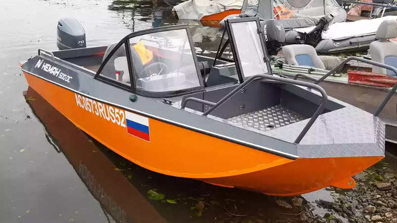 Алюминиевый катер Неман-500 DC в Ухте