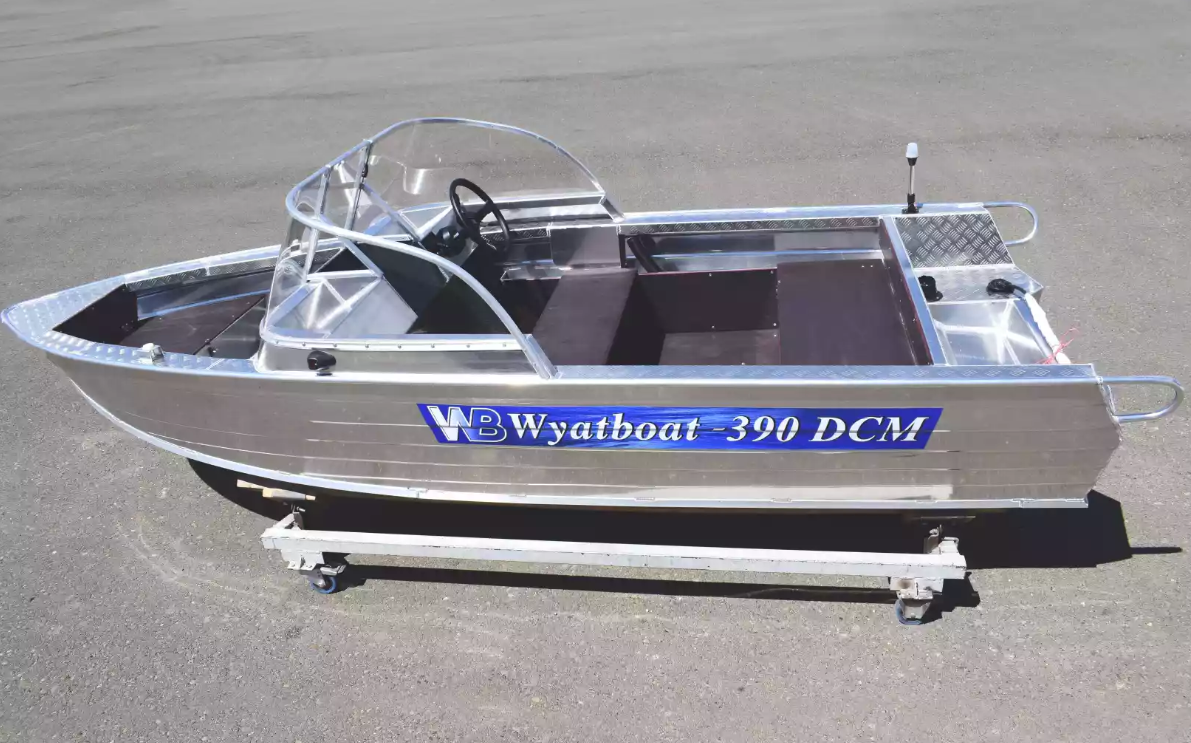 Алюминиевый катер Wyatboat-390 DCM в Ухте