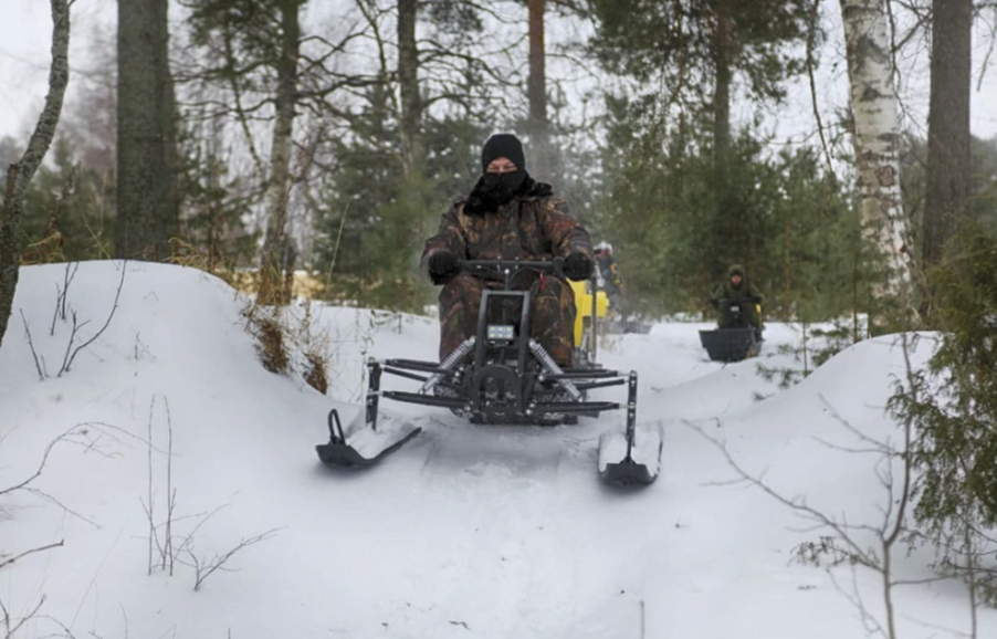 Мотобуксировщик РЫБАК PK 15 л.с. (короткая база 1230мм) в Ухте
