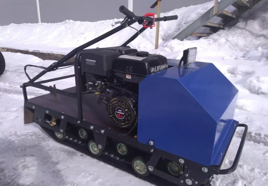 Мотобуксировщик AhtaR ЗИМА с реверсом (задний ход) в Ухте