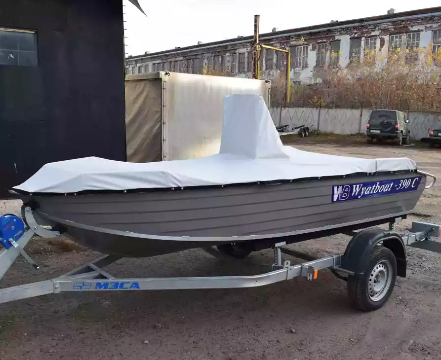 Алюминиевая лодка Wyatboat-390 C в Ухте