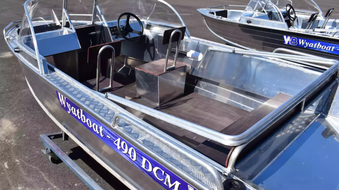 Алюминиевый катер Wyatboat-490 DCM в Ухте