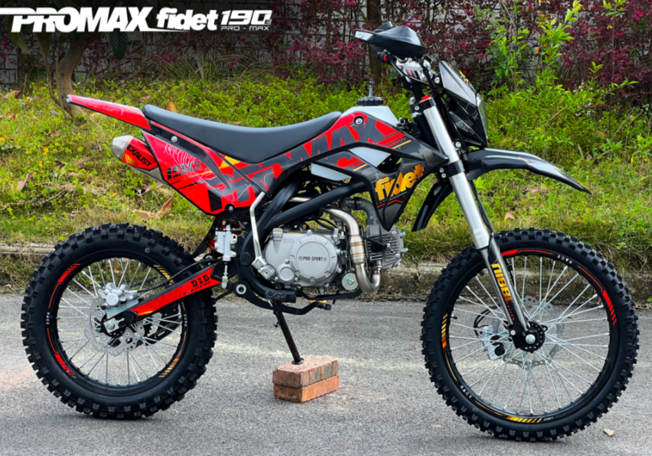 Мотоцикл (питбайк) PROMAX FIDET (ФАЙДЕТ) 190E MAX PRO LUX 19/16 в Ухте